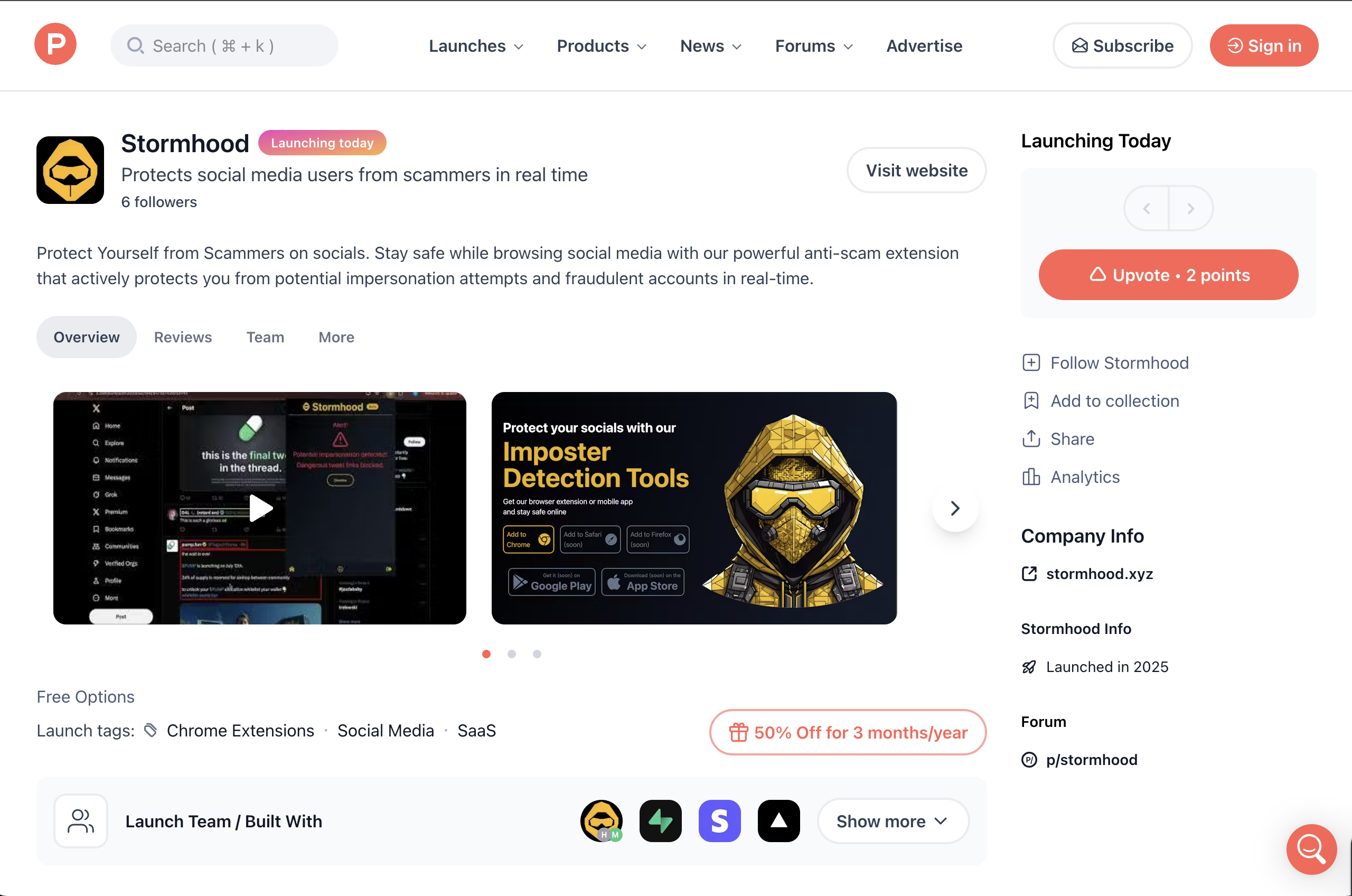 We’re LIVE on Product Hunt!